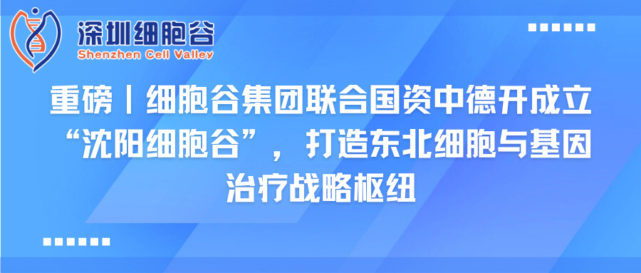 重磅｜ONE游戏官网集团联合国资中德开创建“沈阳ONE游戏官网”，打造东北细胞与基因治疗战略枢纽